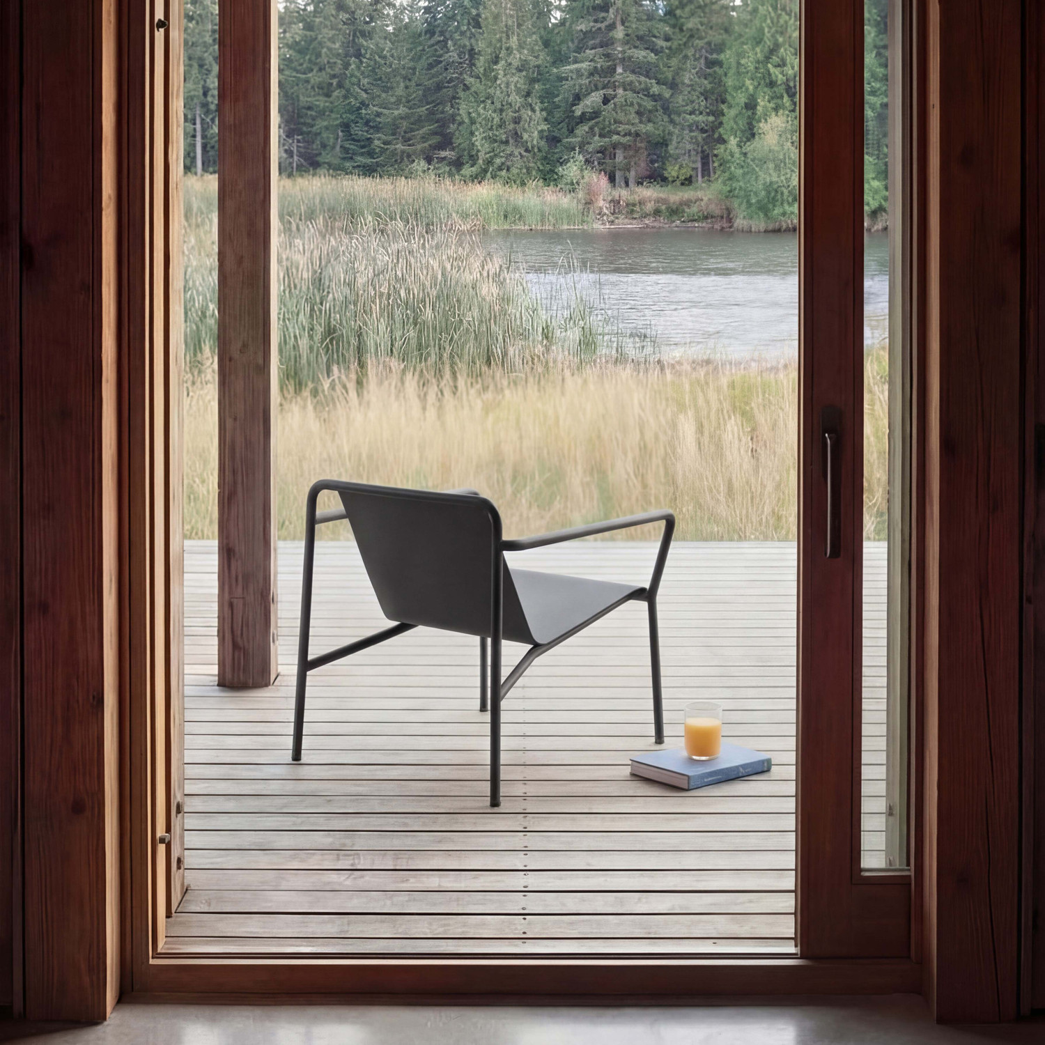 Fauteuil de jardin PANORAMA - acier thermolaqué