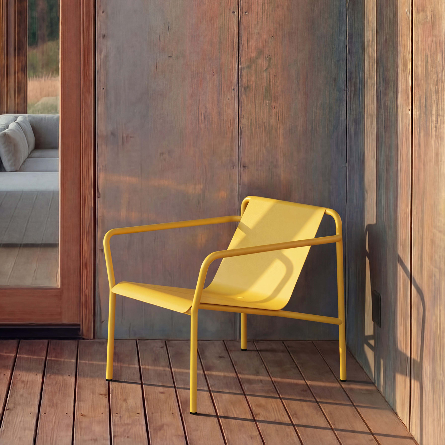 Fauteuil de jardin PANORAMA - acier thermolaqué