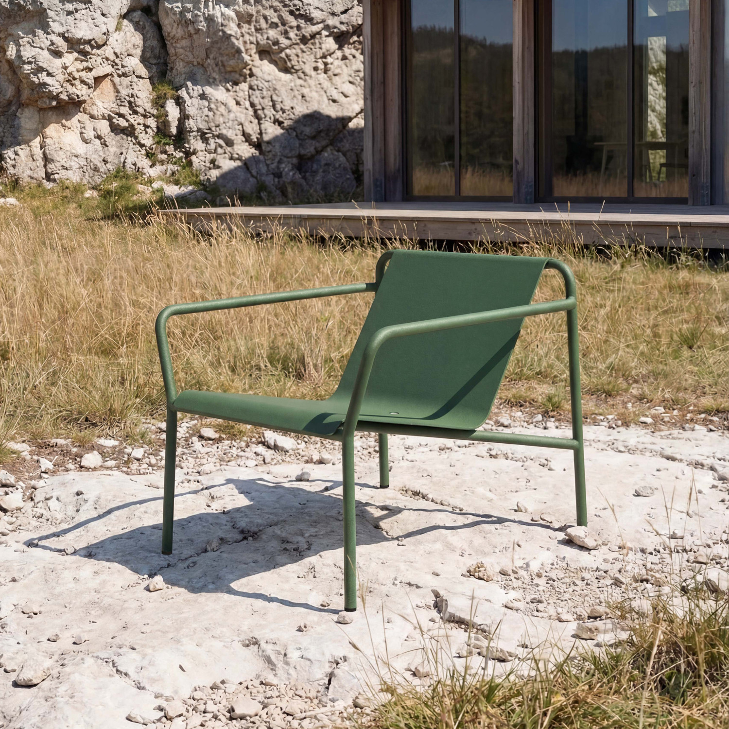 Fauteuil de jardin PANORAMA - acier thermolaqué