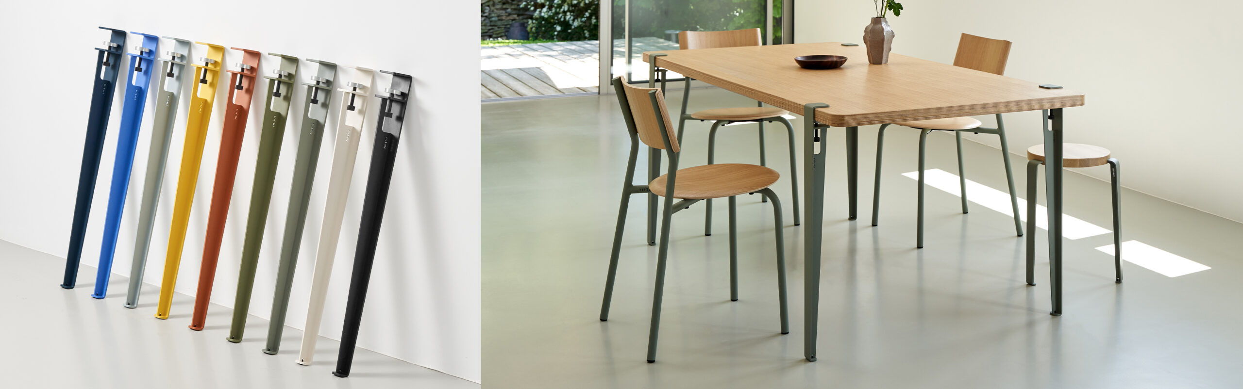 Découvrir les pieds de table TIPTOE