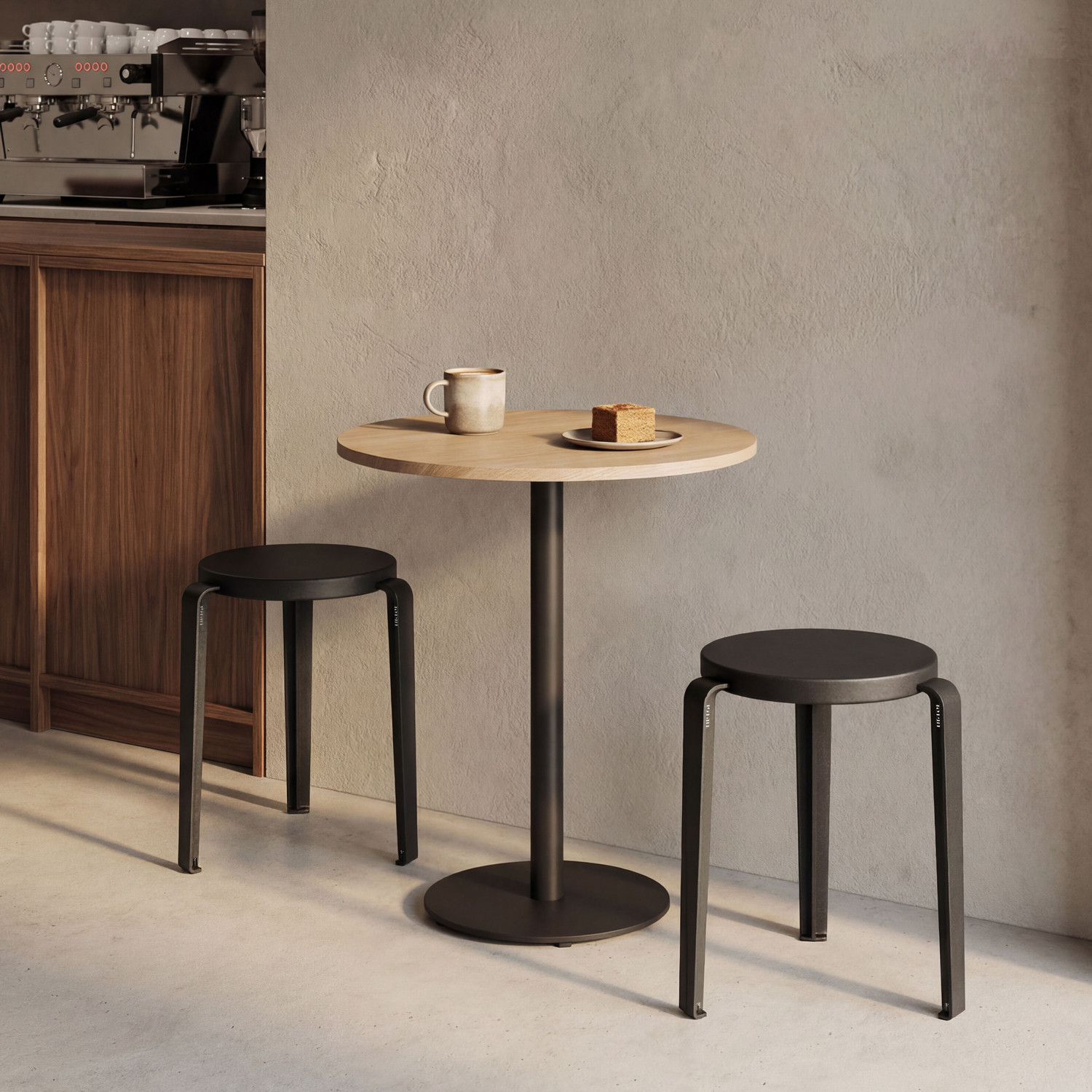 Tabouret LOU édition Chroma - bois éco-certifié